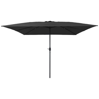 Parasolka ogrodowa Antracyt 295 x 295 x 245 cm Poliester i Stal