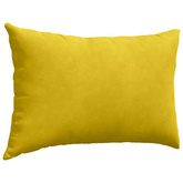 Poduszki na sofę 2 pcs Żółty 60 x 40 cm Tkanina sztruksowa