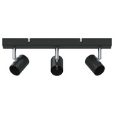 Reflektor sufitowy Czarny 38 x 6,5 x 11,5 cm Metal