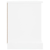 vidaXL Szafka pod TV, biała, 73x35,5x47,5 cm, materiał drewnopochodny