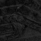 Koce narzutowe 6 pcs Czarny 200 x 150 cm Polar