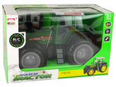 Zielono-Czarny Traktor R/C Zdalnie Sterowany 38 cm