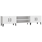 vidaXL Szafka pod TV, biała, 180x31,5x40 cm, materiał drewnopochodny
