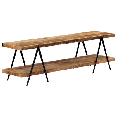 vidaXL Szafka pod TV, 160 x 40 x 50 cm, lite drewno mango