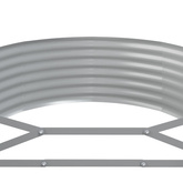 vidaXL Podwyższona donica, malowana proszkowo stal, 507x100x36 cm