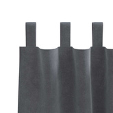 Zasłony zaciemniające 2 pcs Jasnoszary 140 x 245 cm Aksamit