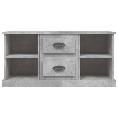 vidaXL Szafka pod TV, szarość betonu, 99,5x35,5x48 cm
