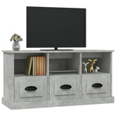 vidaXL Szafka pod TV, szarość betonu, 100x35x50 cm