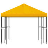 Altana 3 x 3 m żółty Poliester i Stal 190 gsm