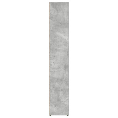 Szafki na płyty CD, 2 szt., szarość betonu, 21 x 16 x 93,5 cm