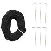 vidaXL Choinka z lampek, z kołkami, 220 kolorowych LED, 180 cm