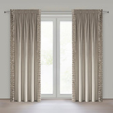 Zasłona Roses beżowa 140x270