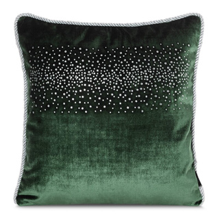 Poszewka Royal ciemnozielona 45x45 wariant 5