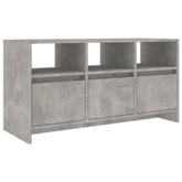 vidaXL Szafka pod TV, szarość betonu, 102x37,5x52,5 cm