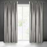 Zasłona Aggie stalowa 140x270