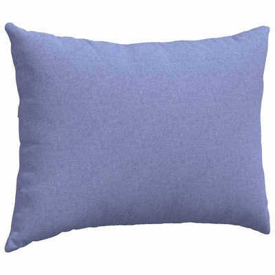 Poduszki na sofę 2 pcs Niebieski dżins 70 x 50 cm tkanina