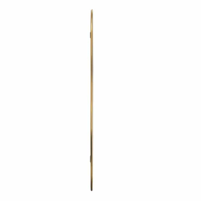 Lustro ścienne, złote, 60x25 cm