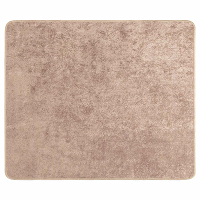Chodnik dywanowy MARSA piaskowy 80 x 100 cm Poliester i PVC