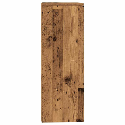 Komoda z 6 szufladami, stare drewno, 50x34x96 cm