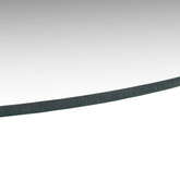 vidaXL Lustro ścienne bez ramy, okrągłe, 80 cm, szkło