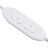 vidaXL Lustro ścienne z lampkami LED, kwadratowe, szklane model standard
