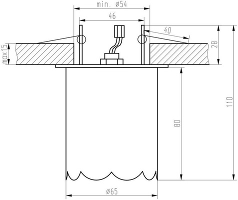 Oprawa stropowa chrom bezbarwny kryształ 40W G9 SK-73 Candellux 2203973