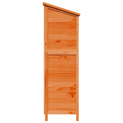 Shed ogrodowy brązowy 106 x 56 x 176,5 cm Drewno Świerkowe