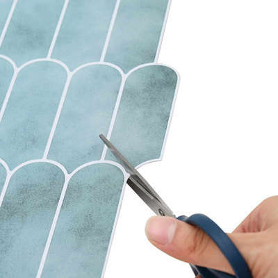 Płytka z Piór 20 szt. zielony 30 x 30 cm Poliuretan i PET