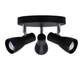 Lampa sufitowa plafon czarny mat regulowany Picardo 98-50793