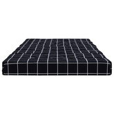 vidaXL Poduszki na leżaki, 2 szt., czarna krata, tkanina Oxford