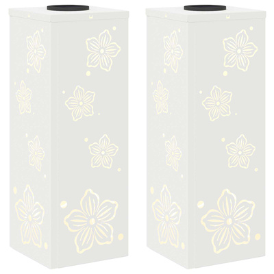 Słoneczna LED lampa na ścieżkę 2 pcs Biały