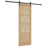 Drzwi przesuwne ORKDAL 73,5 x 211 cm Lite drewno sosnowe