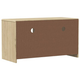 vidaXL Szafka pod TV SAUDA, kolor dębu, 99x43x55 cm, drewno sosnowe