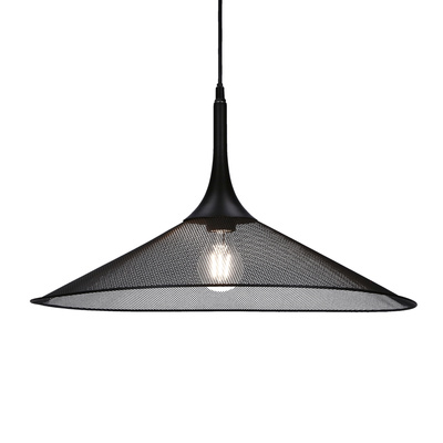Lampa wisząca czarna 50cm Kiruna L Ledea 50101203