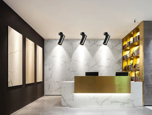 Oprawa nastropowa Abigali 12W 3000K CRI90+ 24st Czarna Ściemnialna