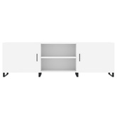 vidaXL Szafka pod TV, biała, 150x30x50 cm, materiał drewnopochodny model standard
