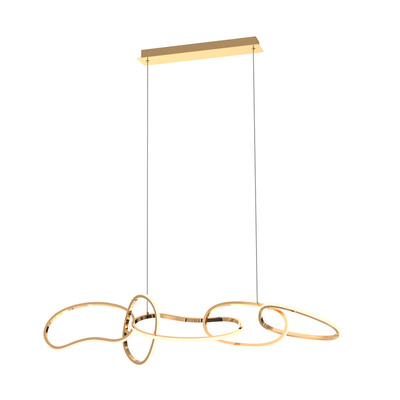 MD7361-5A-EGT CHOLET LAMPA WISZĄCA ZŁOTA/GOLD