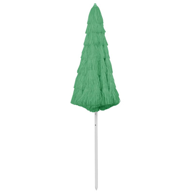 Parasol plażowy w hawajskim stylu, zielony, 300 cm
