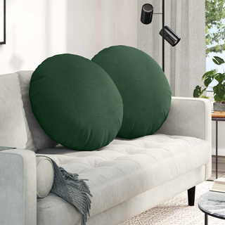Poduszki na siedziska 2 pcs Ciemna zieleń ?60 x 21 cm