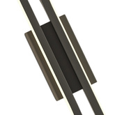 Kinkiet LED  Abigali Vargo 12W nowoczesny 42cm czarny