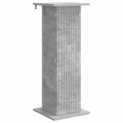 Stojak na rośliny Betonowy szary 30,5 x 30 x 80,5 cm