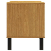 Szafka pod TV FLAM, 110x40x50 cm, lite drewno sosnowe vidaXL