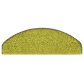 Maty na schody 15 szt. 65x21x4 cm Zielone półokrągłe duże