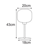 Lampka stołowa K-5666 z serii CAMPO