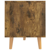 vidaXL Szafka pod TV, opalany dąb, 90x40x48,5 cm