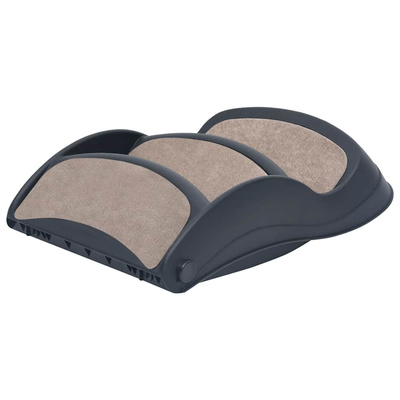 Składane, 3-stopniowe schodki dla psa, ciemnoszare