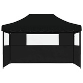Namiot Imprezowy Czarny 292 x 440 x 315 cm Materiał Oxford