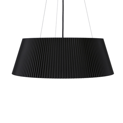 umbria lampa wisząca czarno drewniana led klosz biały 31-24183