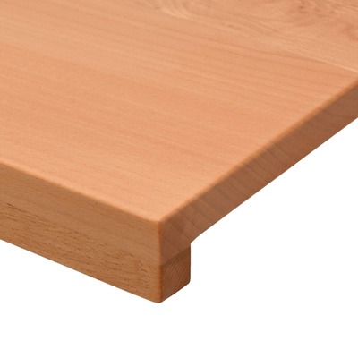 Nakładki na schody 16 szt. 80 x 25 x 2 cm Lakier Drewno bukowe