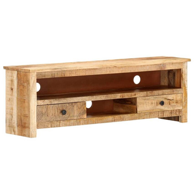 vidaXL Szafka pod TV, 120x30x40 cm, surowe drewno mango